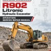 Liebherr R902 Litronic Hydraulic Excavator Operators Service Repair Manual
