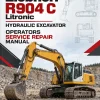 Liebherr R904 C Litronic Hydraulic Excavator Operators Service Repair Manual Liebherr R904 C Litronic Hydraulic Excavator Operators Service Repair Manual