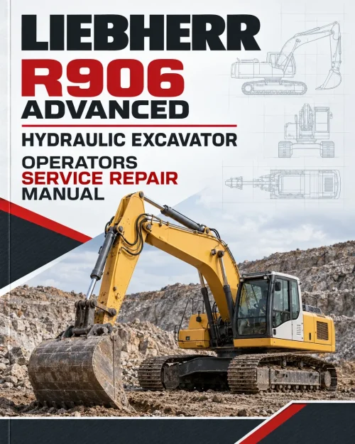 Liebherr R906 Advanced Hydraulic Excavator Operators Service Repair Manual Liebherr R906 Advanced Hydraulic Excavator Operators Service Repair Manual