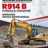 Liebherr R914 B Hydraulic Excavator Operators Service Repair Manual Liebherr R914 B Hydraulic Excavator Operators Service Repair Manual