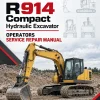 Liebherr R914 Compact Hydraulic Excavator Operators Service Repair Manual Liebherr R914 Compact Hydraulic Excavator Operators Service Repair Manual