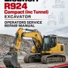 Liebherr R924 Compact (inc Tunnel) Excavator Operators Service Repair Manual Liebherr R924 Compact (inc Tunnel) Excavator Operators Service Repair Manual