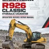 Liebherr R926 Classic Hydraulic Excavator Operators Service Repair Manual Liebherr R926 Classic Hydraulic Excavator Operators Service Repair Manual