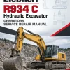 Liebherr R934 C Hydraulic Excavator Operators Service Repair Manual