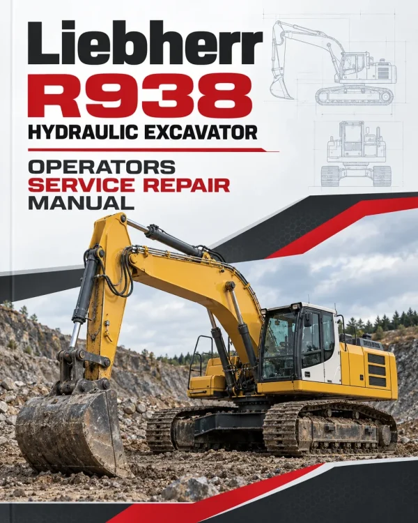 Liebherr R938 Hydraulic Excavator Operators Service Repair Manual Liebherr R938 Hydraulic Excavator Operators Service Repair Manual
