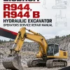 Liebherr R944, R944 B Hydraulic Excavator Operators Service Repair Manual Liebherr R944, R944 B Hydraulic Excavator Operators Service Repair Manual