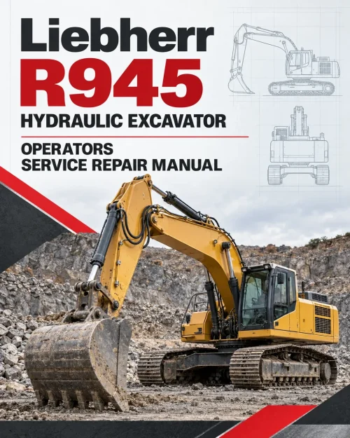 Liebherr R945 Hydraulic Excavator Operators Service Repair Manual Liebherr R945 Hydraulic Excavator Operators Service Repair Manual