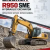 Liebherr R950 SME Hydraulic Excavator Operators Service Repair Manual