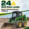 John Deere 24A Skid-Steer Loader Repair Technical Manual (TM1157) John Deere 24A Skid-Steer Loader Repair Technical Manual (TM1157)