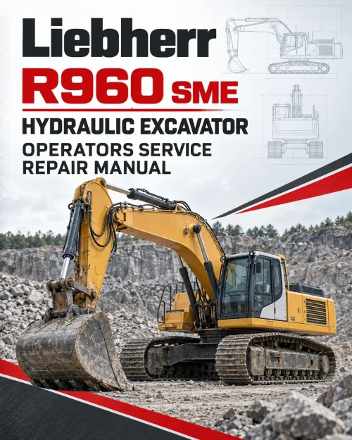 Liebherr R960 SME Hydraulic Excavator Operators Service Repair Manual Liebherr R960 SME Hydraulic Excavator Operators Service Repair Manual