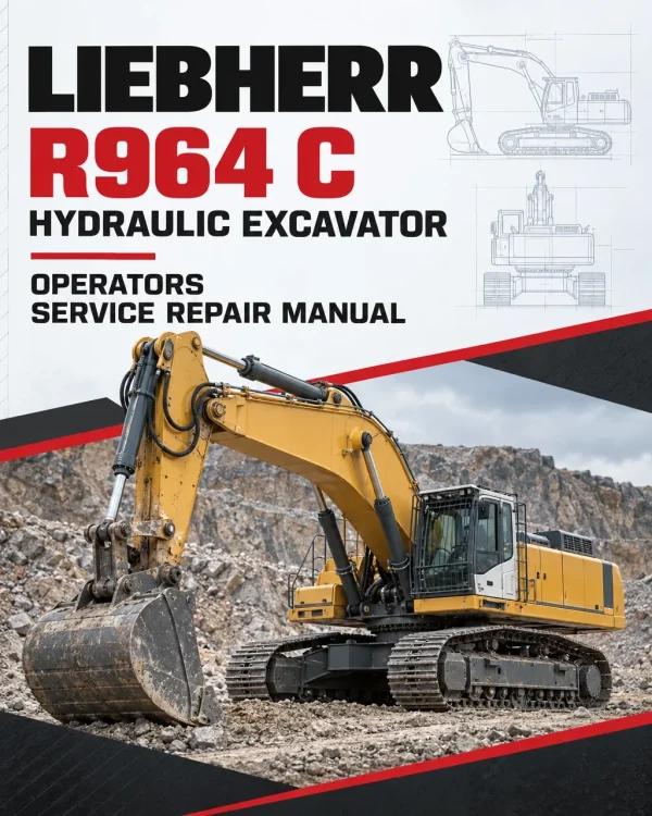 Liebherr R964 C Hydraulic Excavator Operators Service Repair Manual Liebherr R964 C Hydraulic Excavator Operators Service Repair Manual