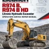 Liebherr R974 B, R974 B HD Litronic Hydraulic Excavator Operators Service Repair Manual