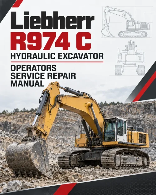 Liebherr R974 C Hydraulic Excavator Operators Service Repair Manual Liebherr R974 C Hydraulic Excavator Operators Service Repair Manual