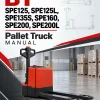 BT SPE125, SPE125L, SPE135S, SPE160, SPE200, SPE200L Pallet Truck Manual BT SPE125, SPE125L, SPE135S, SPE160, SPE200, SPE200L Pallet Truck Manual