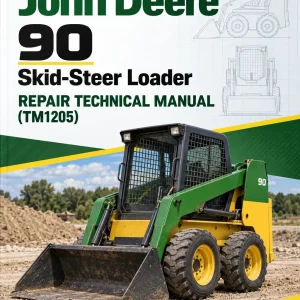 John Deere 90 Skid-Steer Loader Repair Technical Manual (TM1205) John Deere 90 Skid-Steer Loader Repair Technical Manual (TM1205)