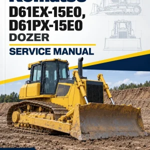 Komatsu D61EX-15E0, D61PX-15E0 Dozer Service Manual Komatsu D61EX-15E0, D61PX-15E0 Dozer Service Manual