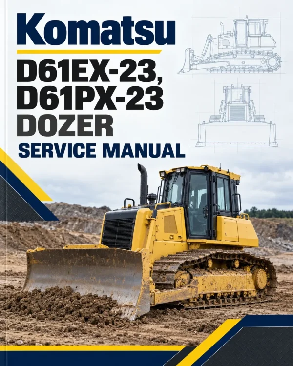 Komatsu D61EX-23, D61PX-23 Dozer Service Manual