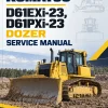 Komatsu D61EXi-23, D61PXi-23 Dozer Service Manual Komatsu D61EXi-23, D61PXi-23 Dozer Service Manual