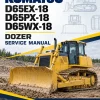 Komatsu D65EX-18, D65PX-18, D65WX-18 Dozer Service Manual Komatsu D65EX-18, D65PX-18, D65WX-18 Dozer Service Manual