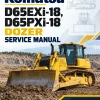 Komatsu D65EXi-18, D65PXi-18 Dozer Service Manual Komatsu D65EXi-18, D65PXi-18 Dozer Service Manual