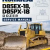 Komatsu D85EX-18, D85PX-18 Dozer Service Manual Komatsu D85EX-18, D85PX-18 Dozer Service Manual