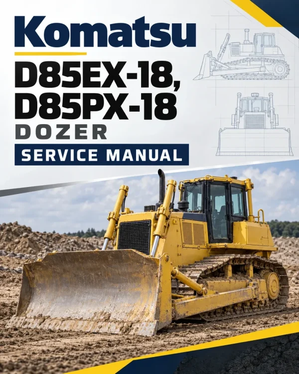 Komatsu D85EX-18, D85PX-18 Dozer Service Manual Komatsu D85EX-18, D85PX-18 Dozer Service Manual