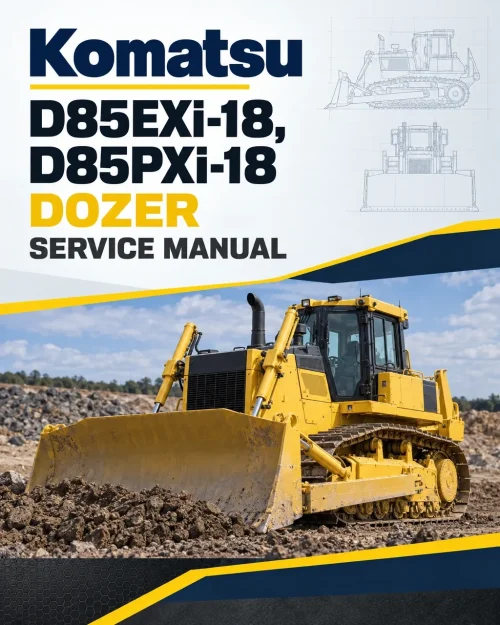 Komatsu D85EXi-18, D85PXi-18 Dozer Service Manual Komatsu D85EXi-18, D85PXi-18 Dozer Service Manual