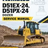 Komatsu D51EX-24, D51PX-24 Dozer Service Manual Komatsu D51EX-24, D51PX-24 Dozer Service Manual