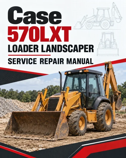 Case 570LXT Loader Landscaper Service Repair Manual Case 570LXT Loader Landscaper Service Repair Manual