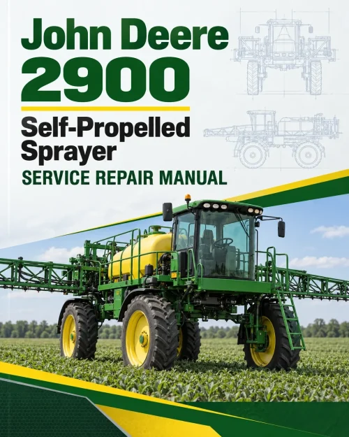 John Deere 2900 Self-Propelled Sprayer Service Repair Manual