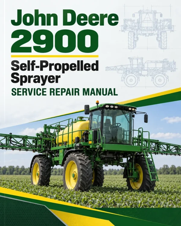 John Deere 2900 Self-Propelled Sprayer Service Repair Manual John Deere 2900 Self-Propelled Sprayer Service Repair Manual