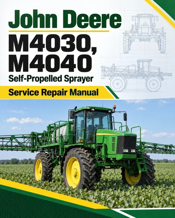 John Deere M4030, M4040 Self-Propelled Sprayer Service Repair Manual