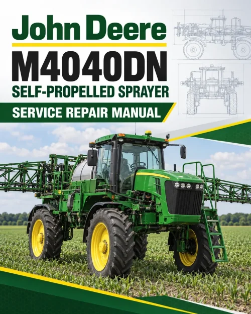 John Deere M4040DN Self-Propelled Sprayer Service Repair Manual