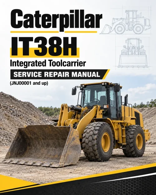 Caterpillar CAT IT38H Integrated Toolcarrier Service Repair Manual (JNJ00001 and up)