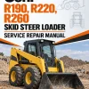 Gehl R190, R220, R260 Skid Steer Loader Service Repair Manual