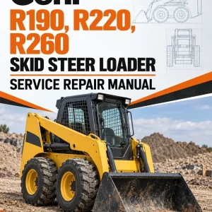 Gehl R190, R220, R260 Skid Steer Loader Service Repair Manual