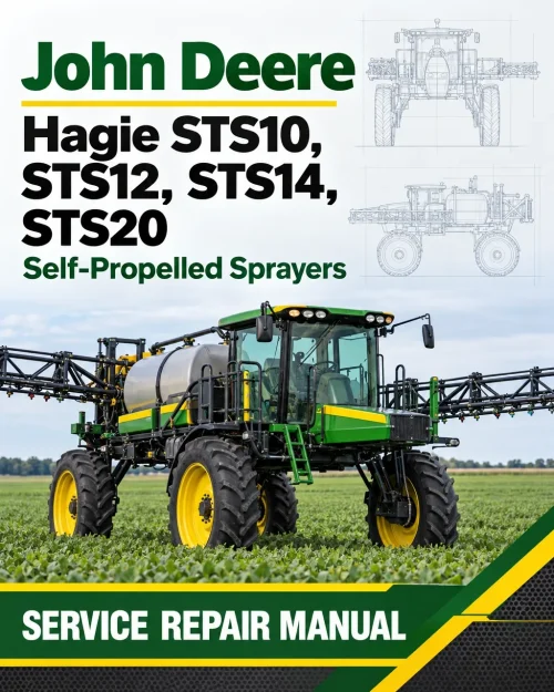 John Deere Hagie STS10, STS12, STS14, STS20 Self-Propelled Sprayers Service Repair Manual