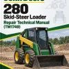 John Deere 280 Skid-Steer Loader Repair Technical Manual (TM1749)
