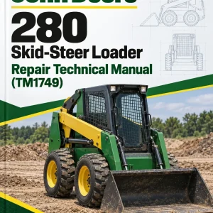 John Deere 280 Skid-Steer Loader Repair Technical Manual (TM1749) John Deere 280 Skid-Steer Loader Repair Technical Manual (TM1749)