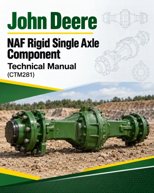 John Deere NAF Rigid Single Axle Component Technical Manual (CTM281) John Deere NAF Rigid Single Axle Component Technical Manual (CTM281)
