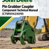 John Deere Pin Grabber Coupler Component Technical Manual (CTM10142X019) John Deere Pin Grabber Coupler Component Technical Manual (CTM10142X019)