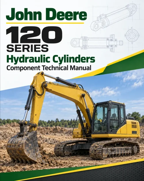 John Deere 120 Series Hydraulic Cylinders Component Technical Manual (CTM114319)