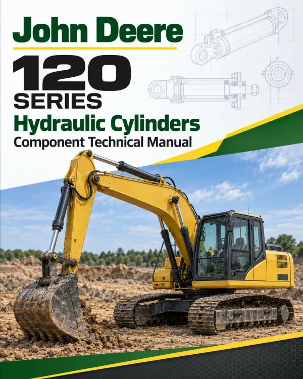 John Deere 120 Series Hydraulic Cylinders Component Technical Manual (CTM114319)