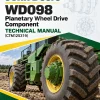 John Deere WD098 Planetary Wheel Drive Component Technical Manual (CTM125319) John Deere WD098 Planetary Wheel Drive Component Technical Manual (CTM125319)