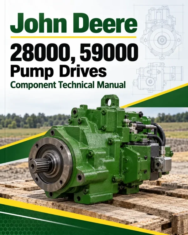 John Deere 28000, 59000 Pump Drives Component Technical Manual (CTM139719) John Deere 28000, 59000 Pump Drives Component Technical Manual (CTM139719)