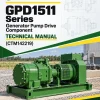John Deere GPD1511 Series Generator Pump Drive Component Technical Manual (CTM142219) John Deere GPD1511 Series Generator Pump Drive Component Technical Manual (CTM142219)