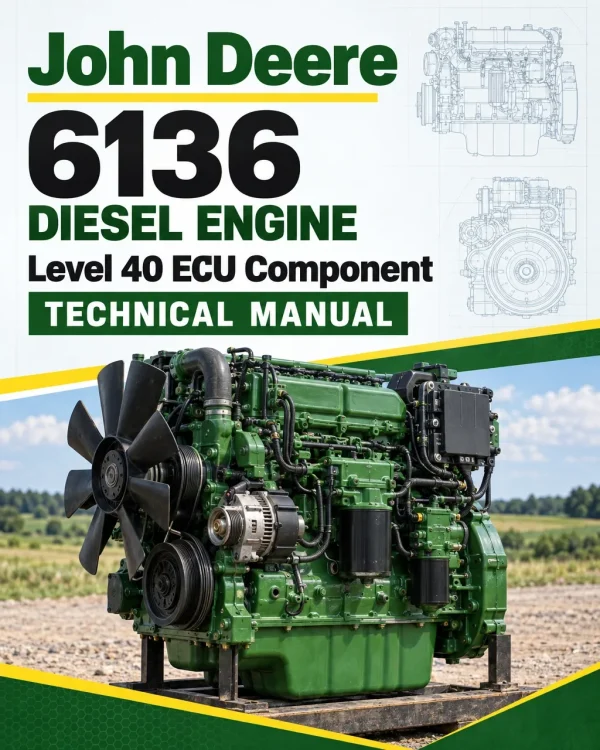 John Deere 6136 Diesel Engine Level 40 ECU Component Technical Manual (CTM157119) John Deere 6136 Diesel Engine Level 40 ECU Component Technical Manual (CTM157119)