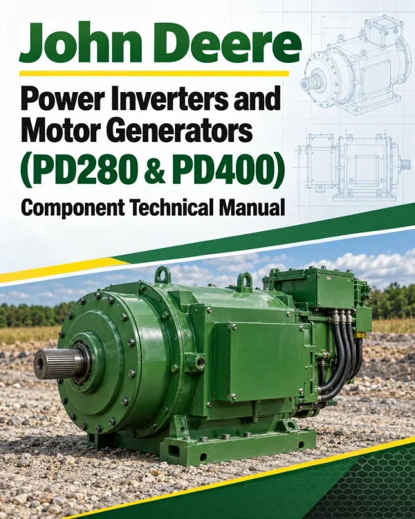 John Deere Power Inverters and Motor Generators (PD280 & PD400) Component Technical Manual (CTM165619) John Deere Power Inverters and Motor Generators (PD280 & PD400) Component Technical Manual (CTM165619)