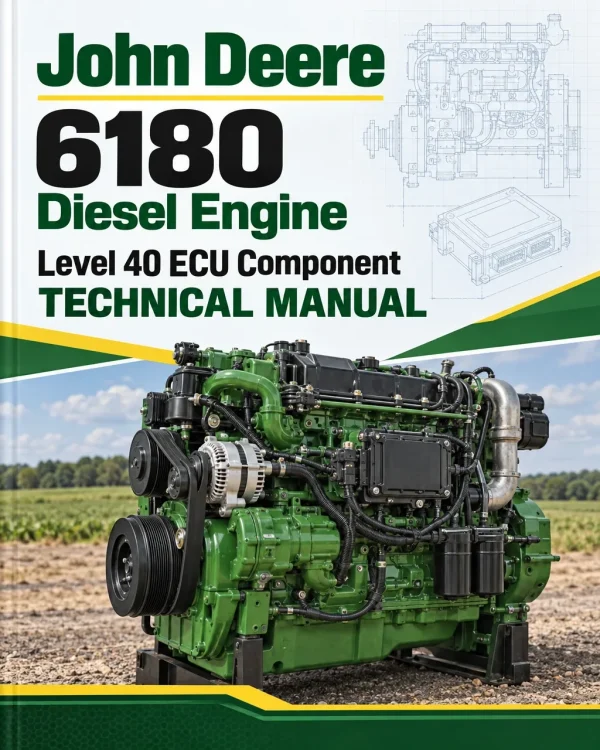 John Deere 6180 Diesel Engine Level 40 ECU Component Technical Manual (CTM167819) John Deere 6180 Diesel Engine Level 40 ECU Component Technical Manual (CTM167819)