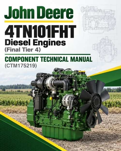 John Deere 4TN101FHT Diesel Engines (Final Tier 4) Component Technical Manual (CTM175219) John Deere 4TN101FHT Diesel Engines (Final Tier 4) Component Technical Manual (CTM175219)